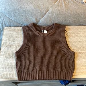 SOLD ‼️hm sweater knit tank top